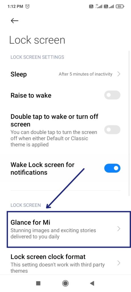 Turn Off the Mi lock screen wallpaper auto change